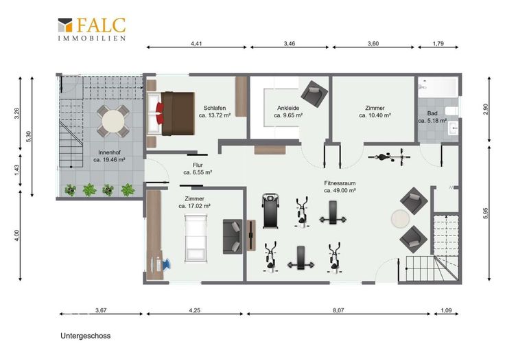 Aussergewöhnliches Architektenhaus sucht neuen Eigentümer – Untergeschoss