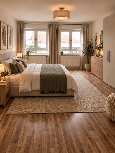 Wohnen am Rathaus - Großzügige Eigentumswohnung im Herzen von Haßloch – Schlafzimmer - Beispiel