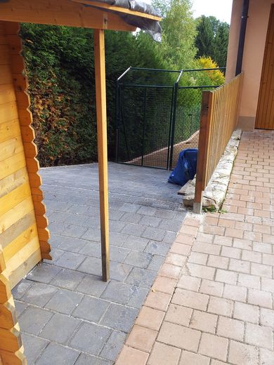 Aussen Eingang Garten