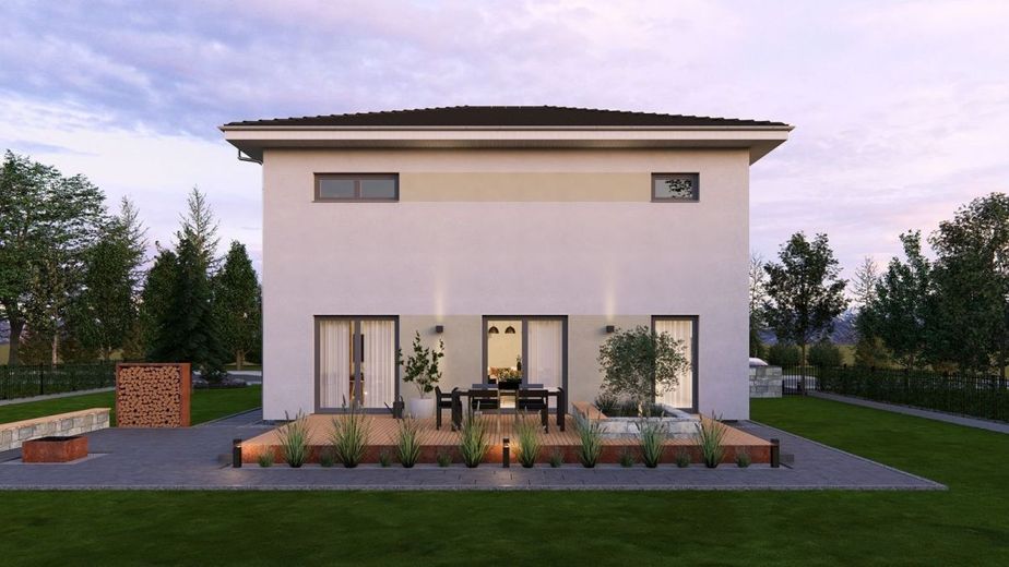 EIN HAUS, DAS WILLKOMMEN HEISST – Ansicht Garten