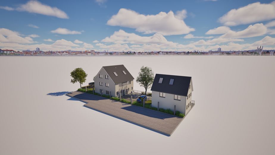Casa nueva de ensueño en el núcleo antiguo de Herxheim – 2 casas adosadas modernas – Foto 6
