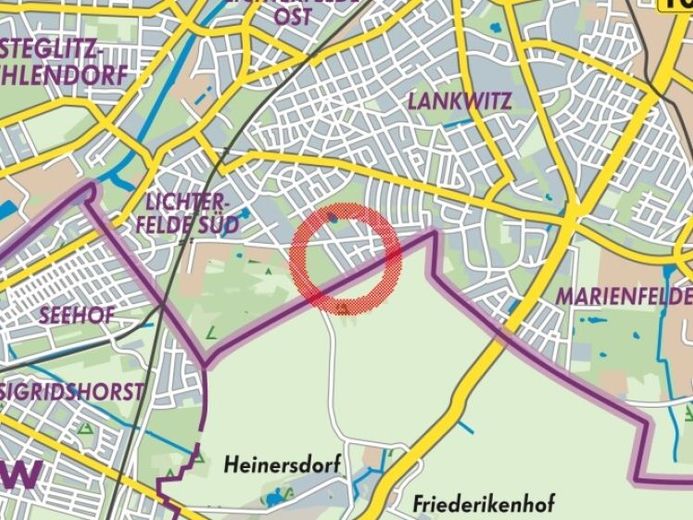 IMMOBERLIN.DE - Vorzügliches Baugrundstück in Topausrichtung & Wohlfühllage mit Baugenehmigung – Foto 1