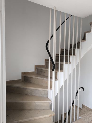Treppe zur 1. Etage
