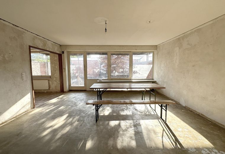 Gartenhof-Reihenhaus in Hannover-Marienwerder – Wohnzimmer | 27,10 qm (1)