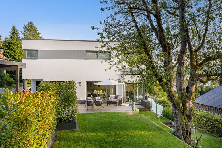 Blick auf das Haus von Norden