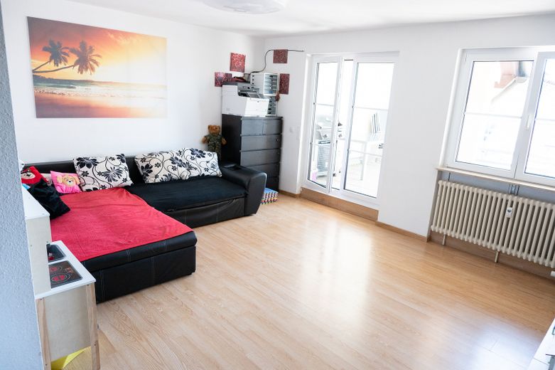 Helles, großes Wohnzimmer