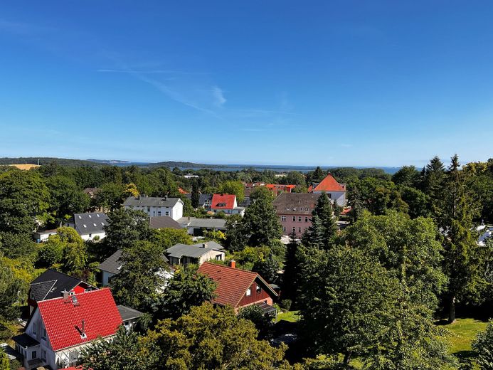 Penthouse-Traum mit Weitblick - Stillvolles Wohnen auf Rügen – Insel Vilm Blick aus Zimmer 1