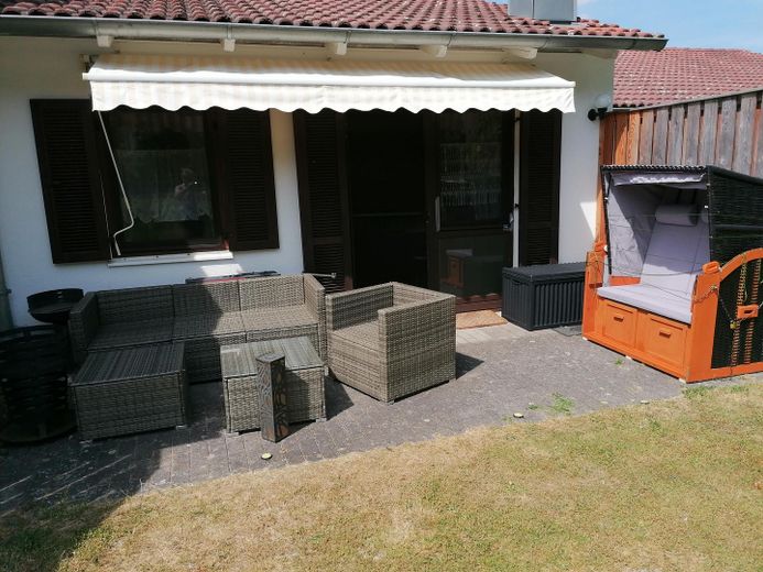 Terrasse Strandkorb Lounge