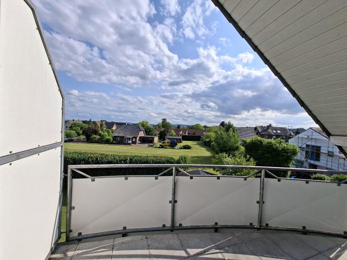 Blick vom Balkon