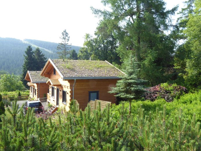 6 casas de troncos/casas de vacaciones con muy buena rentabilidad, en ubicación privilegiada. Venta individual o conjunta posible. – Foto 1