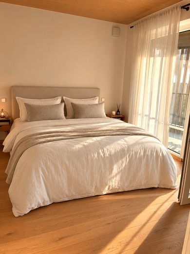 Wohnen im ökologischen Neubau Holzhaus *Energieeffizienzhaus 40+* – Foto 4