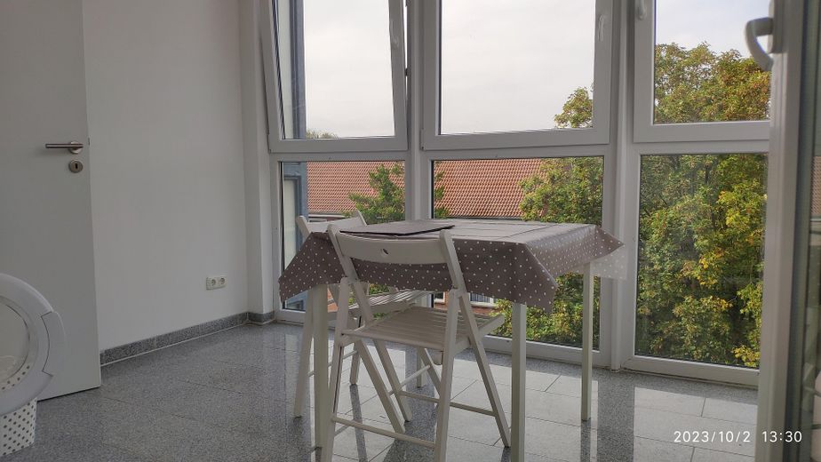 Balkon 8,50m2  isolierverglast