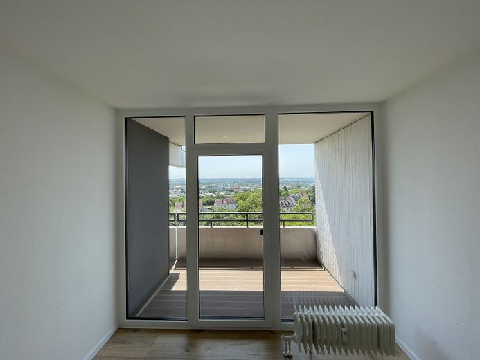 Blick aus dem Schlafzimmer