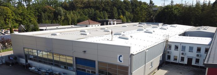 Hallenansicht