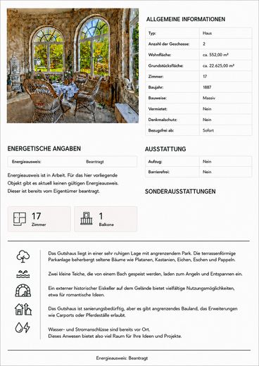 Gutshaus vor der Insel Usdom – Foto 2
