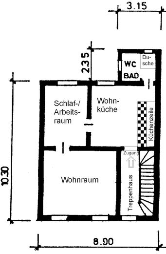 Duisburg Neudorf! Central, 56 sqm, 2-room apartment for rent – Foto 18