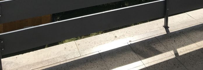 3 -4 ZKB b. Dinkelscherben ruhig hell modern mit Gartennutzung Garage usw. – Aussicht vom Balkon 