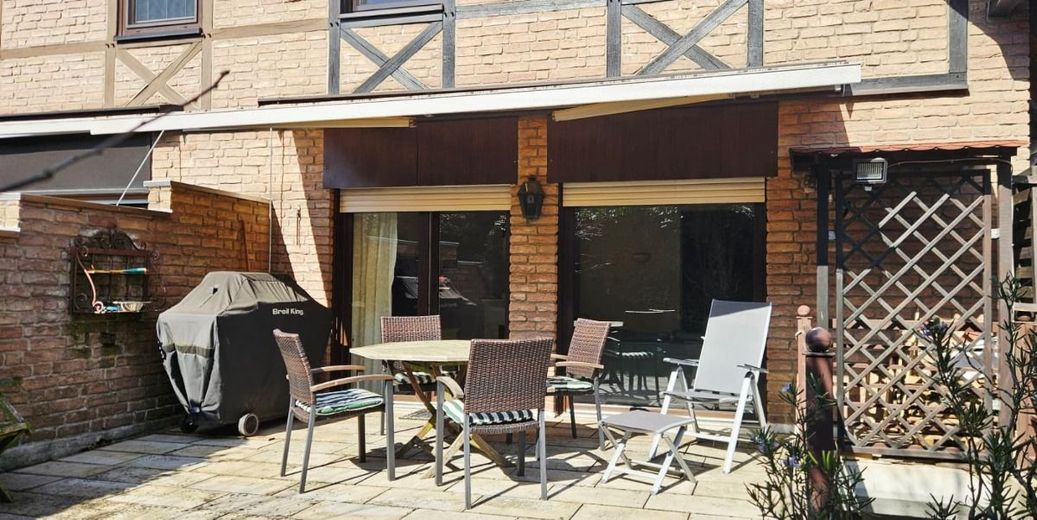 Top EFH mit Einliegerwohnung / Büro in bester Lage von Dortmund Kirchhörde Lücklemberg RMH / DHH – Terasse-hinten