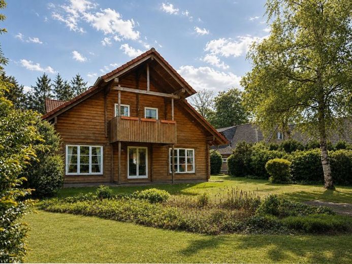 Wietze-Wieckenberg: Blockbohlenhaus mit besonderem Wohnambiente – Foto 1