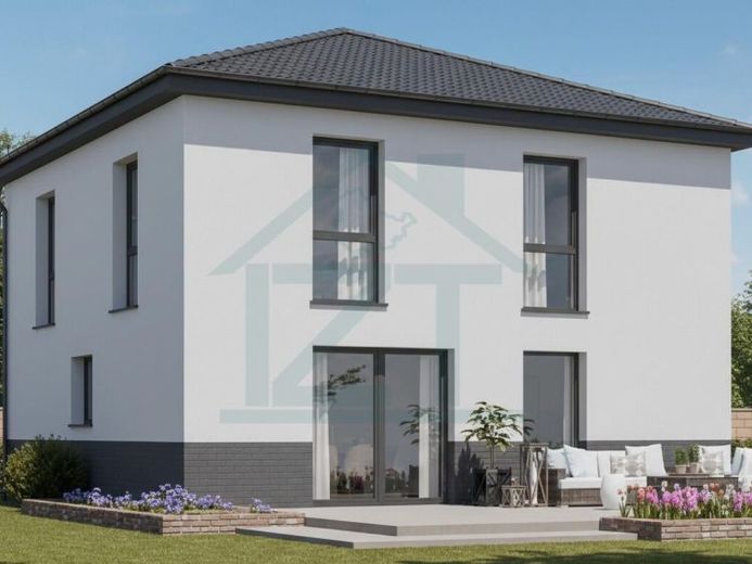 Moderne 140 m² Stadtvilla NEUBAU inkl. ca. 775 m² Grundstück in Ortsrandlage von Jena-Drackendorf – Foto 1