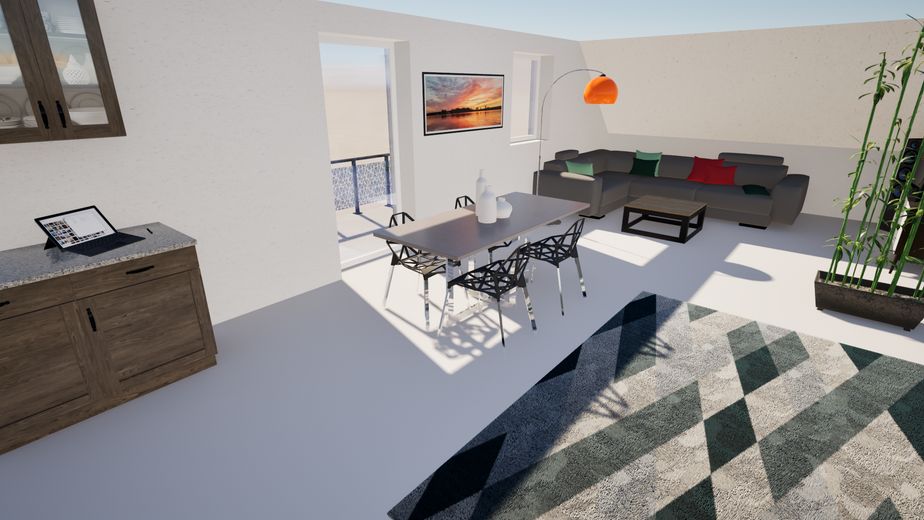 Wohnraum Dachgeschoss