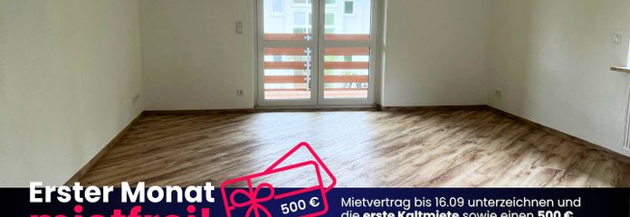 EINZIEHEN UND SPAREN: Große 3-Zimmer-Wohnung mit großem BALKON und EBK im staatlich anerkannten Naturerholungsort Lechbruck am See