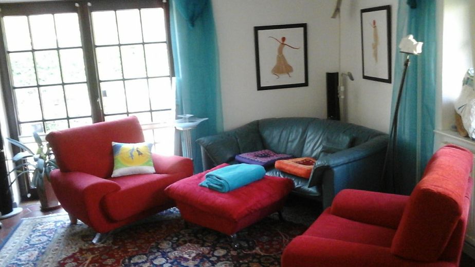 Am Schloßteich - Schönhagen – Wohnzimmer - Wohnung 1