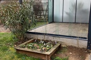 Sonderpreis befristet; attraktives KfW 70 Haus, Wärmepumpe, direkt vom Eigentümer, – Wintergarten