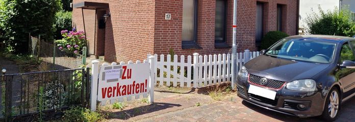Ansicht von der Straße