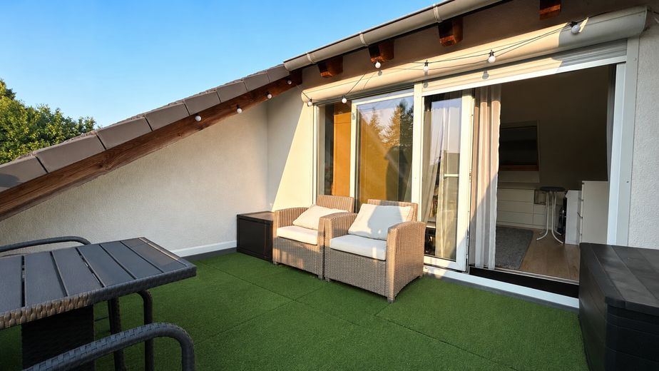 Gepflegte Maisonetten Wohnung – Dachterrasse