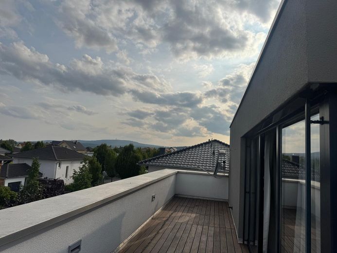 Blick von Dachterrasse IV