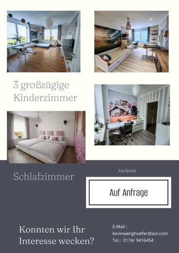Exklusives, modernisiertes EFH mit beheizbarem Pool, PV,Terrasse und Nebengelass – Kinderzimmer und Schlafzimmer