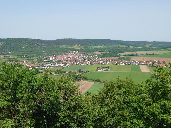 von d. Trimburg auf Elfershsn.