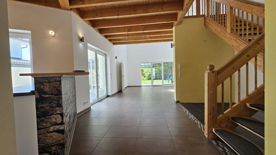Blick in den großen Wohnraum