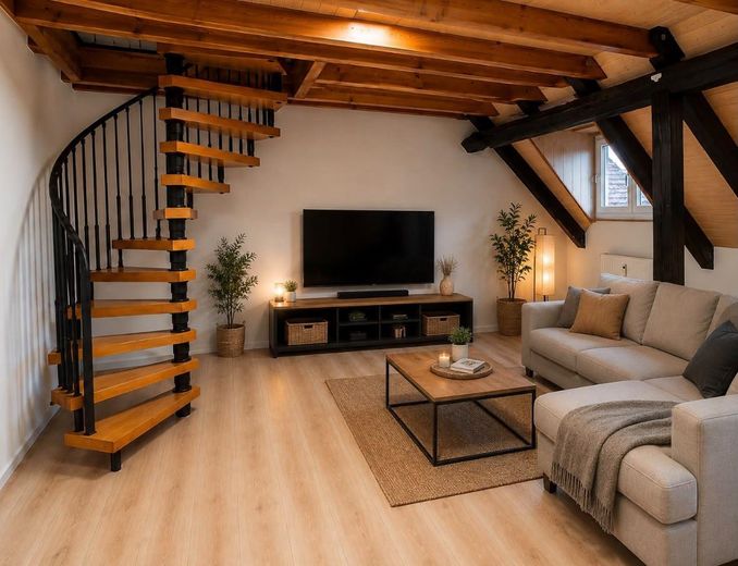 Sanierte 2-Zimmer-Maisonettewohnung in Offenau – फोटो 11