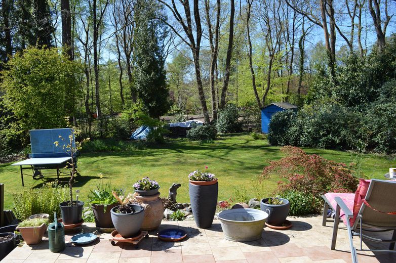 Gartenblick von der Terrasse 1