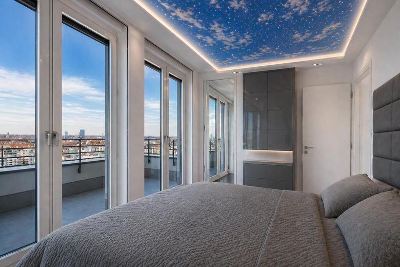 PROVISIONSFREI: Munich's Iconic View – The Ultimate Penthouse – High-End-Einbauten