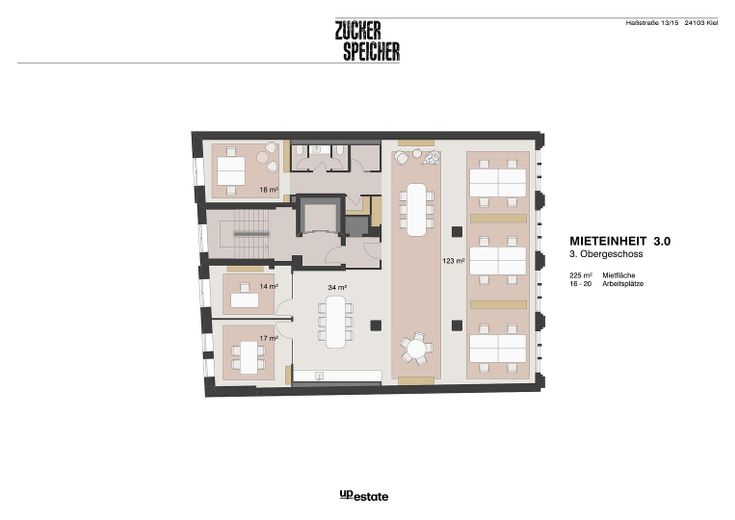 Grundriss 3. Obergeschoss