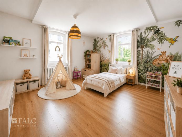 *Riserv.* Casa unifamiliare modernizzata con piscina e dotazioni di alta qualità. – Kinderzimmer - Einrichtung digital