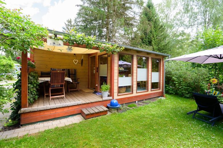 Mobilhome - Holzbohlenhaus 91qm Wohnfläche auf einer Ebene – Foto 4