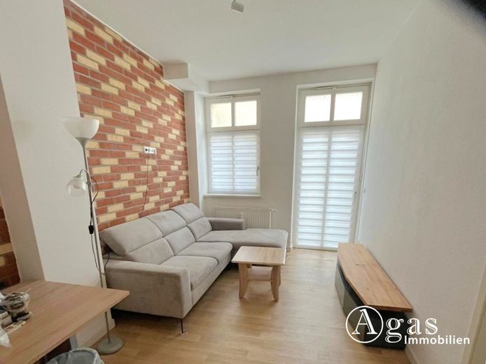 Schöne 2-Zimmer-Erdgeschoss-Wohnung in Eberswalde – Wohnzimmer