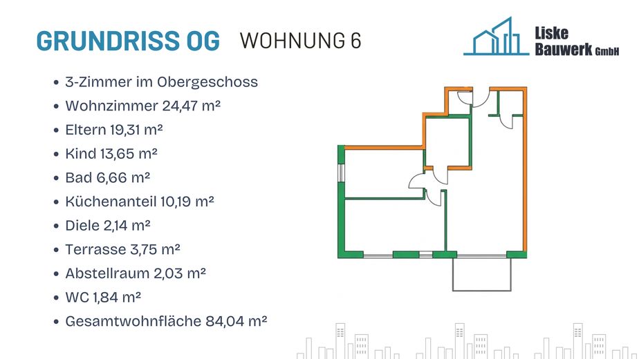 3-Zimmer KFW 40 QNG Neubauwohnung in Baden-Baden - Sandweier – Foto 6