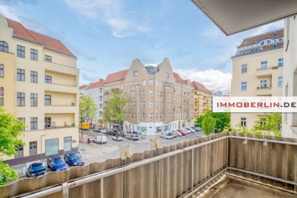IMMOBERLIN.DE – Przyjemna lokalizacja! Słoneczne mieszkanie z balkonem od strony południowo-zachodniej w pobliżu pałacu Charlottenburg