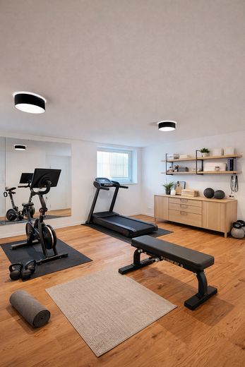Exklusiver Neubau im Erstbezug: Stilvolles Einfamilienhaus mit separater Einliegerwohnung – Kellerbeispiel
