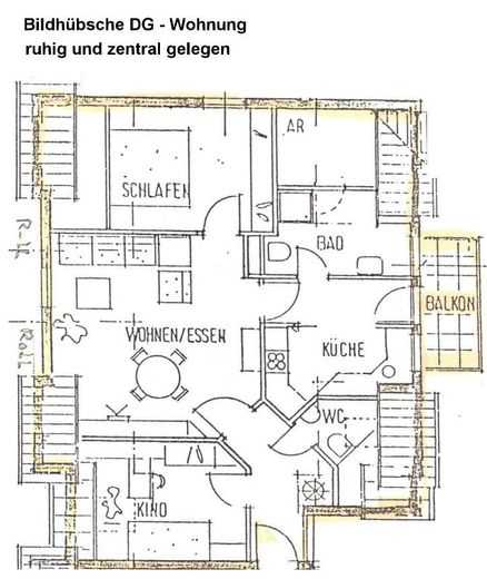 Grundriss Wohnung
