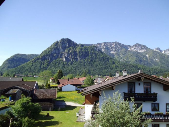 Ausblick vom Balkon