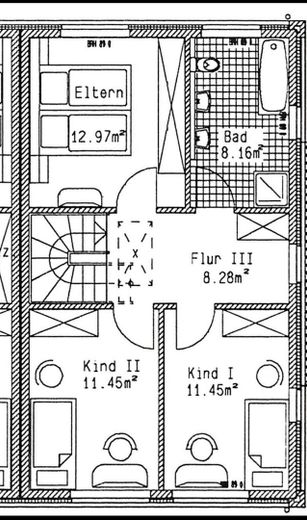 Exklusives Reihenendhaus – Erstbezug nach aufwendiger Sanierung mit PV-Anlage & sonnigem Garten – Grundriss oben