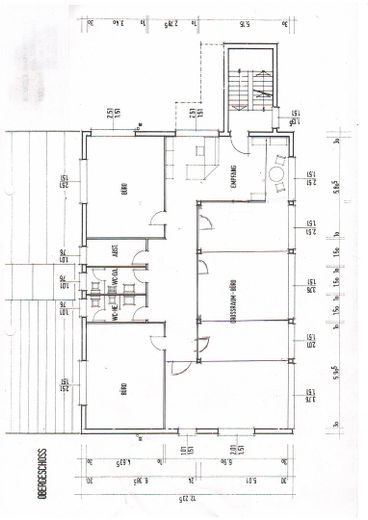 187 qm Büro/Gewerbewohnung in guter Geschäftslage zu vermieten – Grundrisse