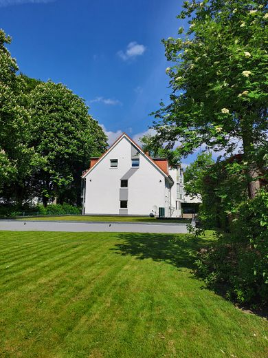 Blick aus dem Garten