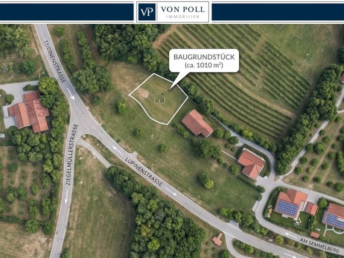 Wohnen mit Weitblick – traumhaftes Hanggrundstück in unverbaubarer Endlage – Foto 1
